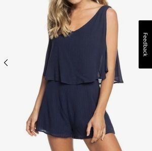 Roxy Festi Face Romper - Navy, Small